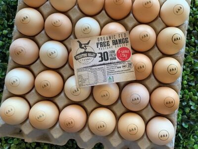 Organic Eggs - X-Large tray 30 eggs
